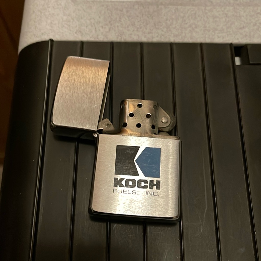 Vintage Koch Fuel Inc Zippo Lighter Vintage Koch Fuel Inc Zippo Lighter
